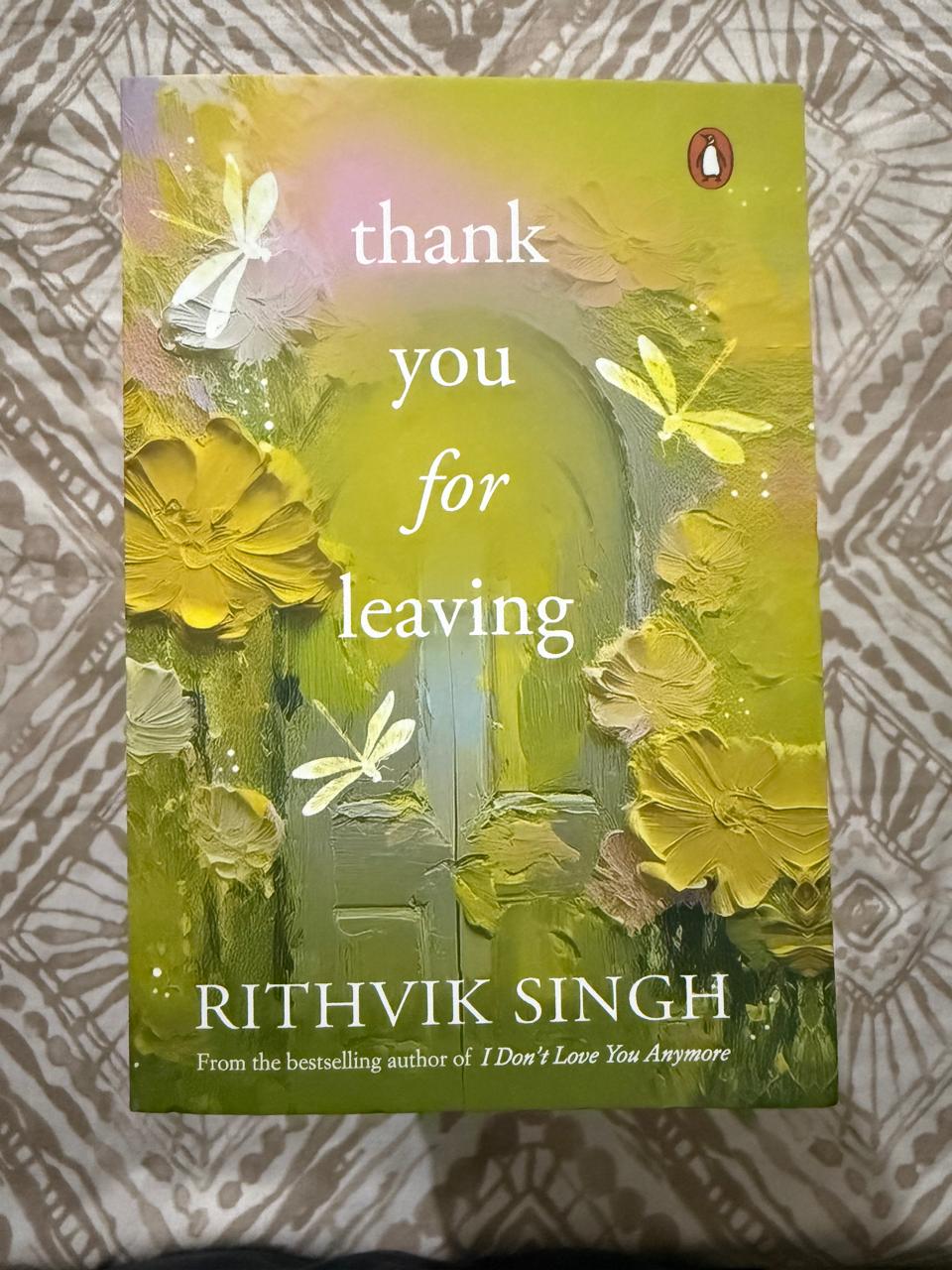 Thank You For Leaving