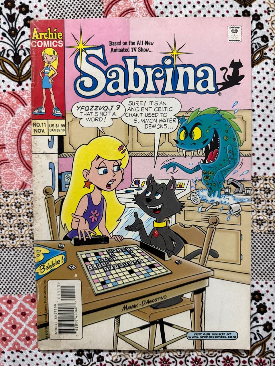 Sabrina the Teenage Witch Jumbo Size edition