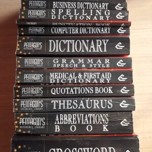 Used Book PENTAGON'S REFERENCE LIBERARY COLLECTION - SET OF 12 BOOKS