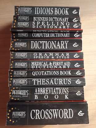 Used Book PENTAGON'S REFERENCE LIBERARY COLLECTION - SET OF 12 BOOKS