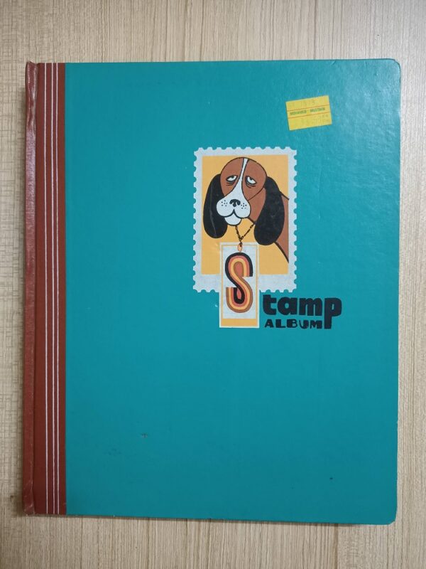 Used Book Stamp Album (Blank Book)