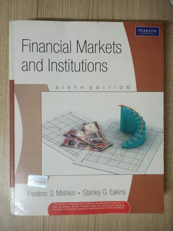 Second hand book Financial Markets And Institutions