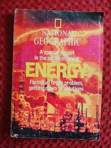 Second hand book National Geographic- A Special Report on Energy