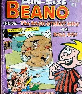 Second Hand Used Book Beano - Fun Size Comics - The Bash Street Kids & Bll Boy