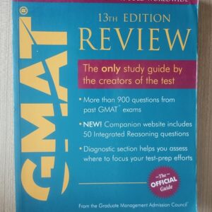 Used Book GMAT Review