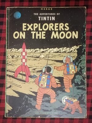 Second Hand Book Tintin - Explorer on the Moon