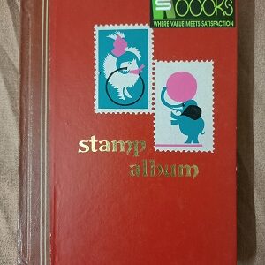 Used Book Stamps Album - 68 Stamps (in a Hardbound stamp book)