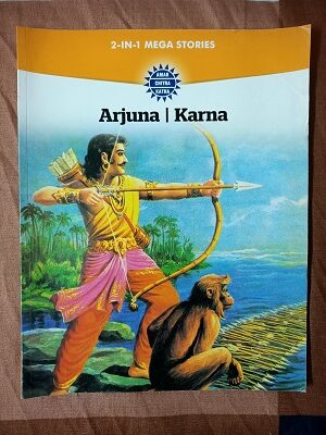 Used Book Arjuna - Karna (2 in one Mega Stories)