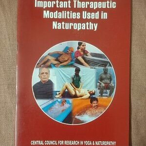 Second Hand Book Important Therapeutic Modalities Used in Naturopathy