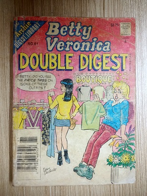 Used Book Betty & Veronica - Archie Digest Magazine
