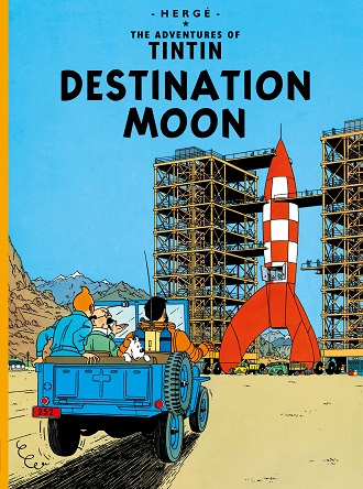 Used Book The Adventure of Tintin - Destination Moon (New)