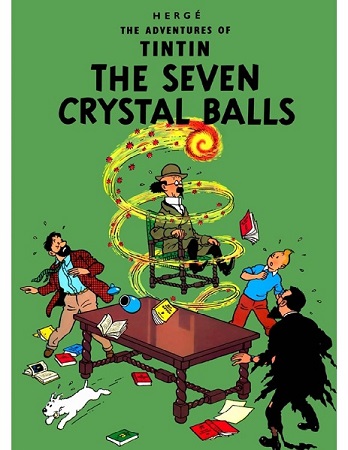 Used Book The Adventure of Tintin - The Seven Crystel Balls (New)
