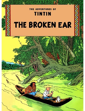 Used Book The Adventure of Tintin - The Broken Ear (New)
