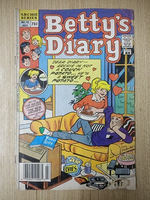 Used Book Betty's Diary - Archie Series