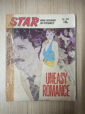 Used Book Uneasy Romance