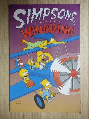 Used Book Simpsons Comics WingDing