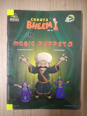 Used Book Chhota Bheem in Magic Puppets