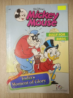 Second Hand Book Mickey Mouse - India's Moment of Glory HOCKEY