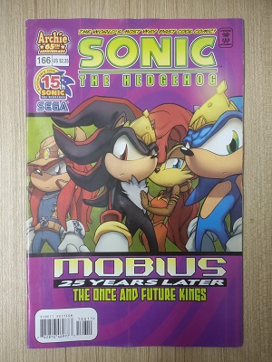 Second Hand Book Sonic X - The HedgeHog - Mobius - The Once & Future Kings