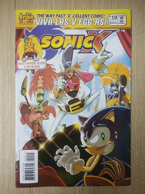 Second Hand Book Sonic X - Viva Las V-Egg-As