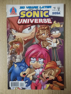 Used Book Sonic Universe - 30 Years Later # 1