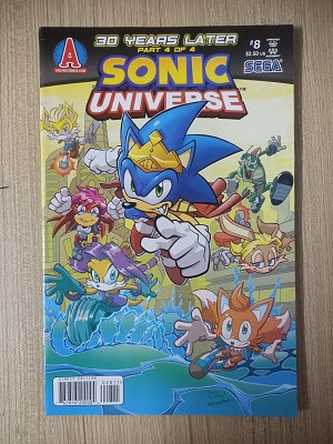 Used Book Sonic Universe - 30 Years Later # 4