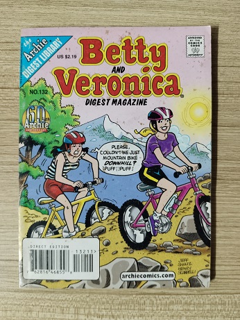 Used Book Betty & Veronica Digest Magazine