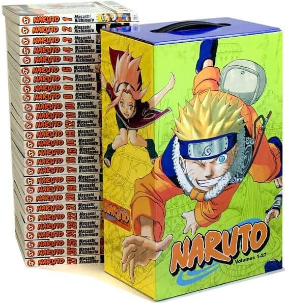 Used Book Naruto (Box Set of 27 Manga Comics)