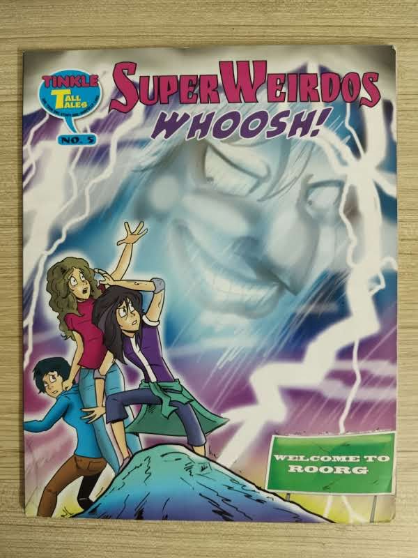 Used Book Super Weirdos Whoosh