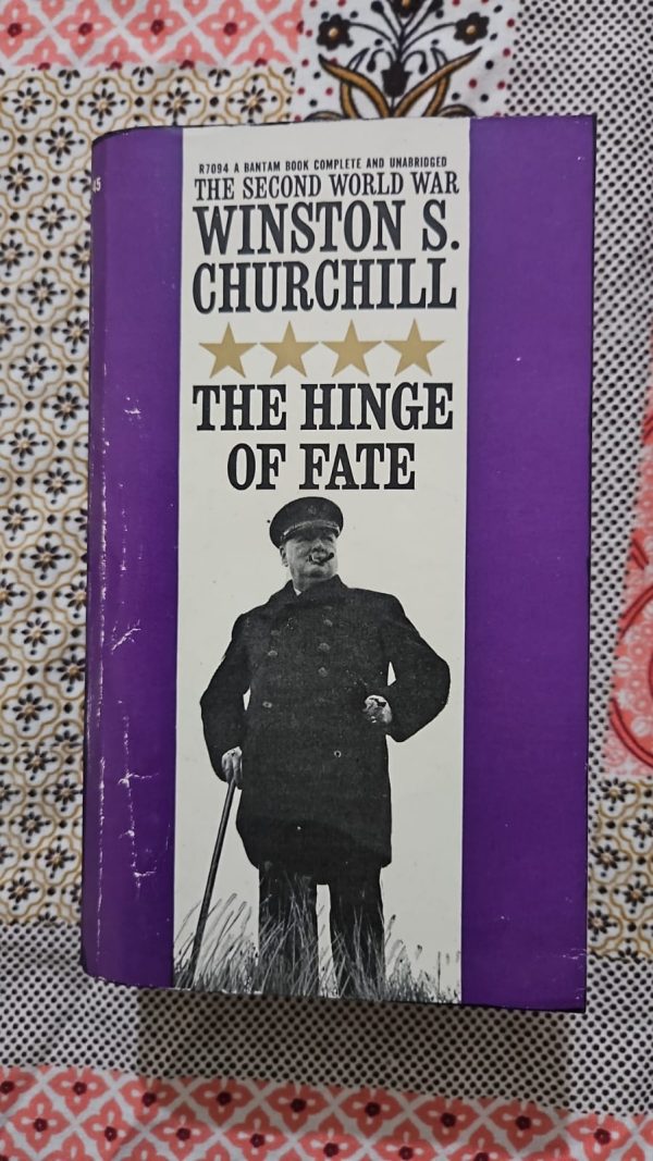 Second Hand Book - Winston S. Churchill - The Hinge of Fate - The Second World War - The Most Important Historical Work of Modern Times