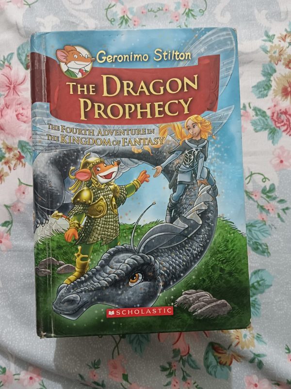 Second hand book - Geronimo Stilton - The Dragon Prophecy - The Fourth Adventure in the Kingdom of Fantasy - Hardbound