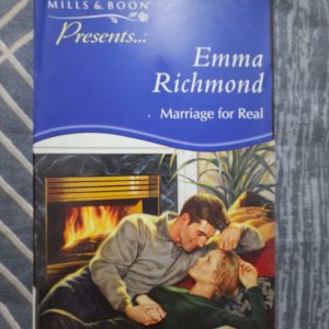 Mills & Boon - Marriage for Real - Emma Richmond - Used Books
