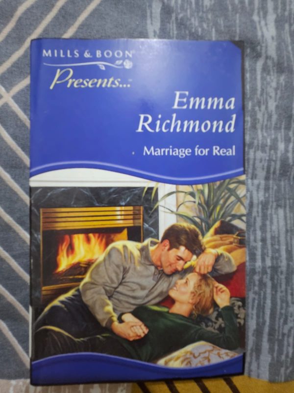 Mills & Boon - Marriage for Real - Emma Richmond - Used Books