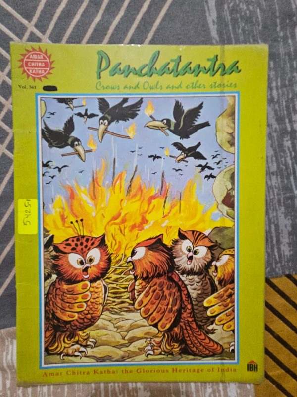 Used Book - Panchatantra - Crows and Owls and Other Stories - Amar Chitra Katha