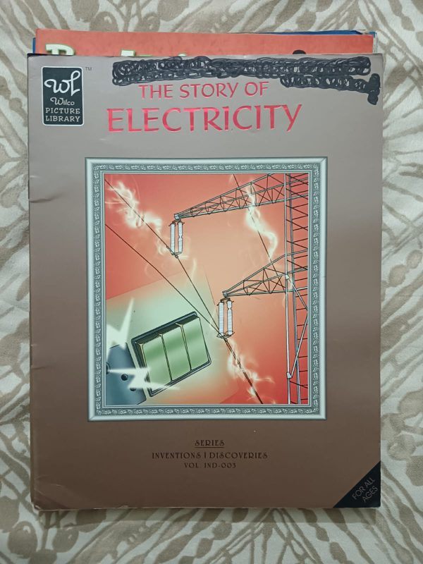 Used Book - The Story of Electricity - Wilco Picture Library - Comics - Invention - Discoveries