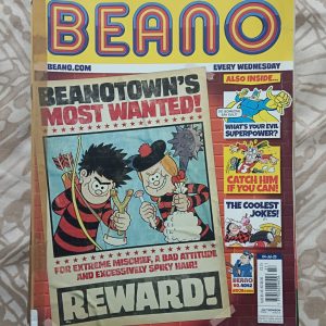 Second hand book - BEANO - Loads to do Inside - Leaving Boredom Behind - Every Wednesday