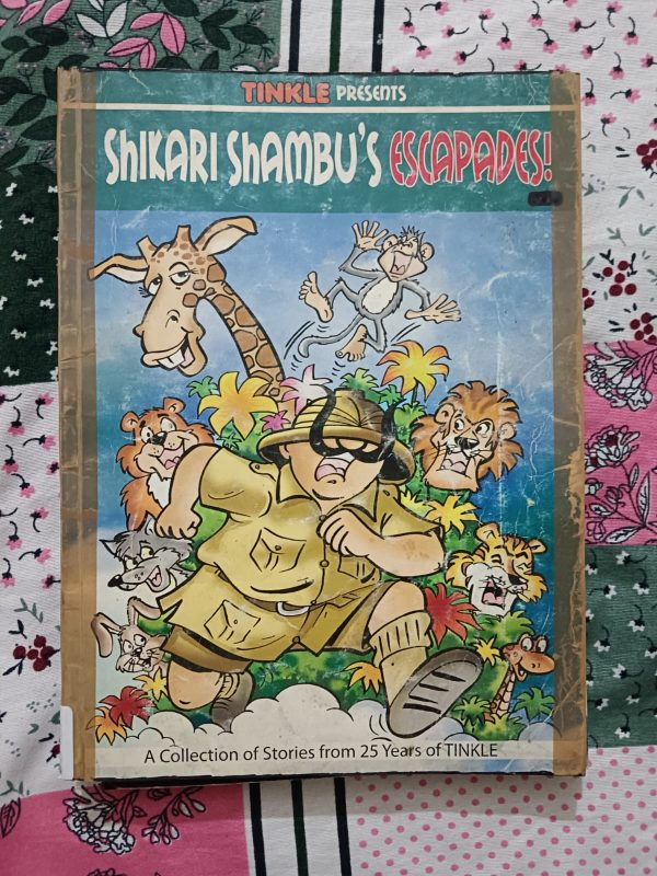 Used Book - Tinkle Presents - Shikari Shambu's Escapades - A collection of stories from 25 years of Tinkle