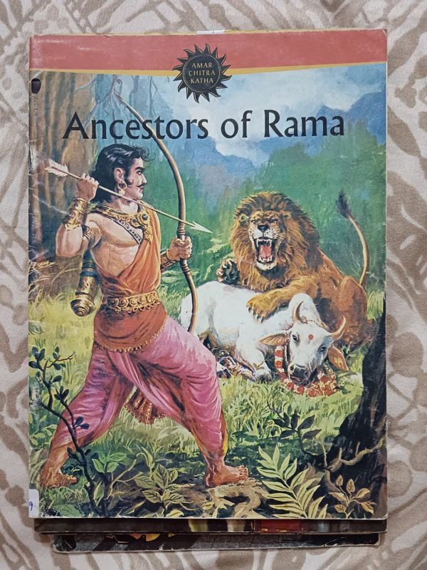 Second hand Book - Ancestors of Rama - Amar Chitra Katha