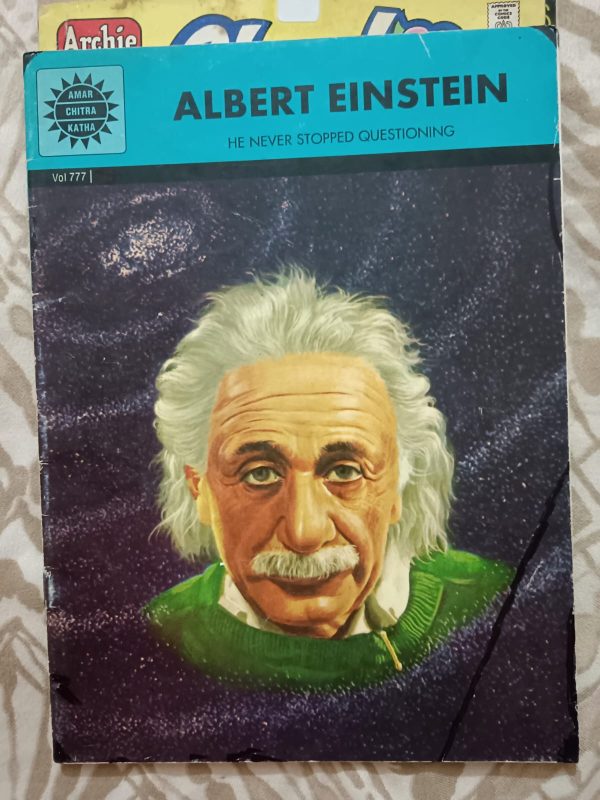 Second hand Book - Albert Einstein - Amar Chitra Katha - He Never Stopped Questioning