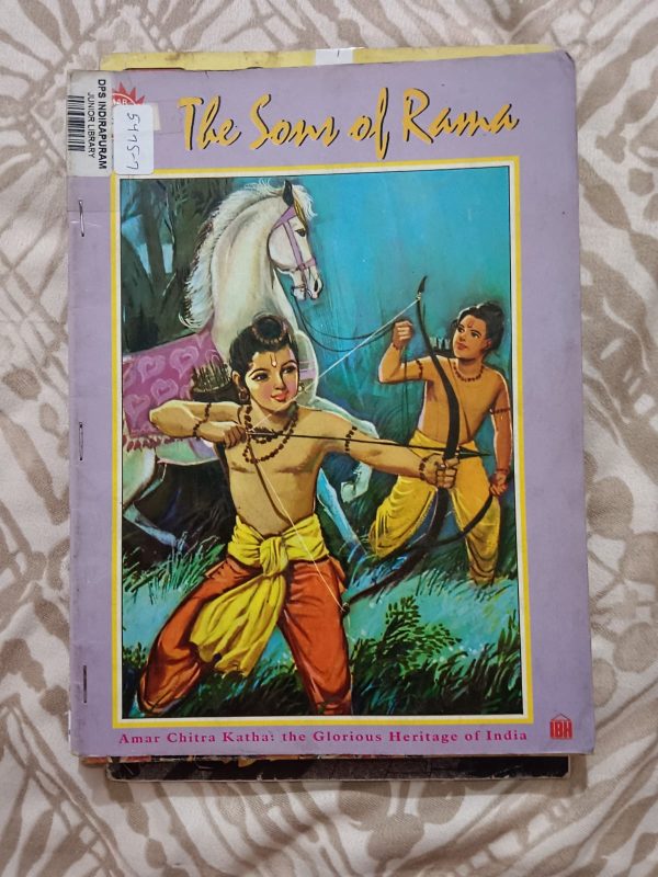 Second hand Book - The Sons of Rama - Amar Chitra Katha - The Glorious Heritage of India