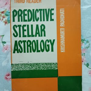 Used Book - Predictive Stellar Astrology - Krishnamurthi Padhdhati - Third Reader