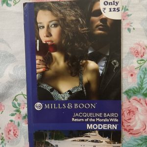 Used Book - Return of The Moralis Wife - Mills & Boon - Modern Romance