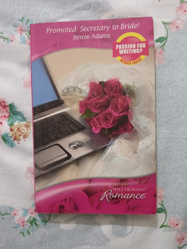 Used Book - Promoted Secretary to Bride - Jennie Adams - Mills & Boon Romance