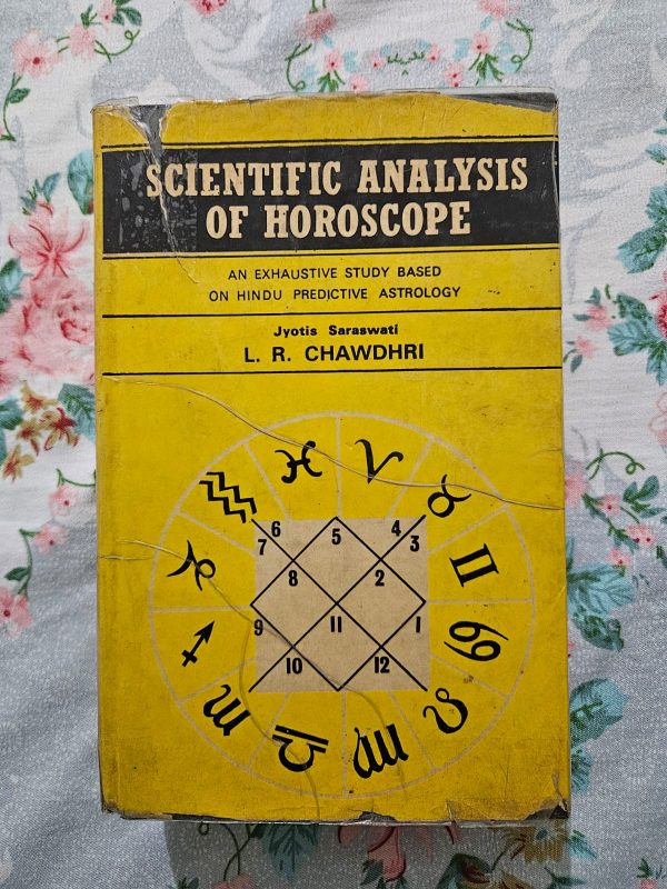 Used Book - Scientific Analysis of Horoscope - En Exhaustive Study Based On Hindu Predictive Astrology - Jyotis Saraswati - L.R. Chaudhri