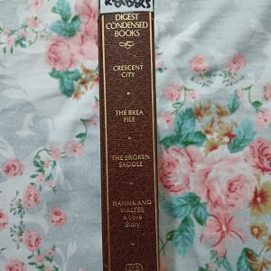 Second hand Book - Reader's Digest Condensed Books (4 in 1) - Crescent City by Belva Plain - The Brea File by Louis Charbonneau - The Broken Saddle by James Aldridge - Hanna and Walter's Love Story by Hanna & Walter Kohner with Frederick Kohner