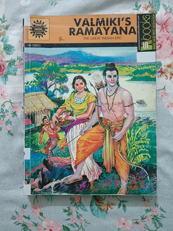 Second hand Book - Valmiki's Ramayana (3 in 1 Comic Set) - Amar Chitra Katha