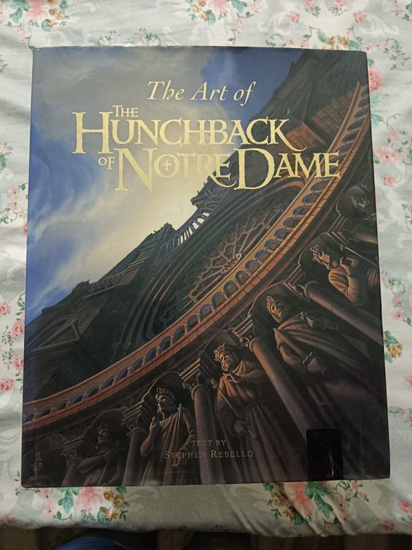 Used Book - The Art of the Hunchback of NotreDam - A Treat for the Lovers of Art, History, Literature, Fantasy, Animation, Graphics & Entertainment - Text By Stephen Rebello - Hyperion Books