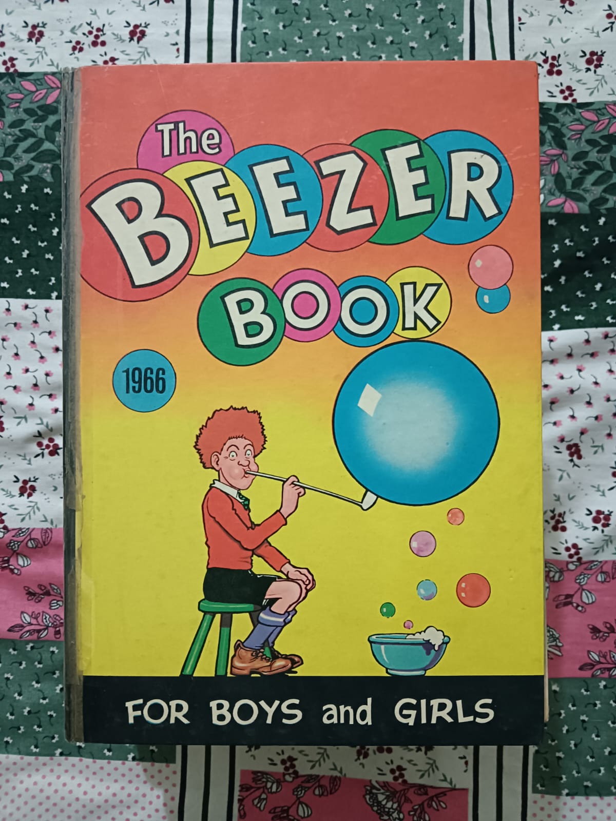 Second hand book - The BEEZER Book 1996 - Comic & Cartoons for Boys and Girls - D.C. Thomson - Hardbound