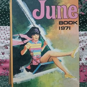 Second hand book - JUNE Book 1971 - Romantic Stories for Girls in Comic and Cartoon Format - Hardbound