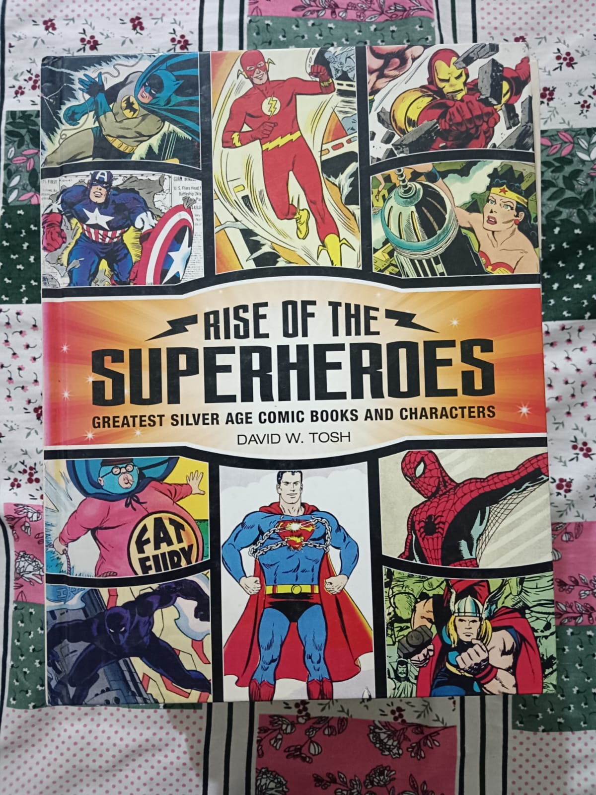 Second hand Book - Rise of the Super Heroes - Greatest Silver Age Comic Book And Characters - David W. Tosh - Lavishly Illustrated with Comic Book Covers and Original Art, The Book Chronicles - Krause Publication